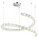 Suspended chandelier LED 129W 4000k 3200lm