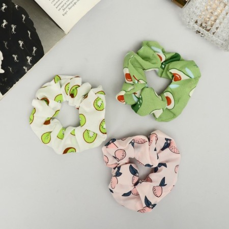 Hair elastic band "Orbit" Fruit, 10 cm, mix-1