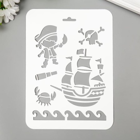 Pirate stencil "Pirate" 16x22 cm