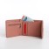Women's wallet on magnet, pink color