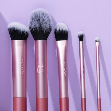 Charming makeup kit: brushes 5 pcs and sponge-3