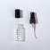 A bottle for storage, with a spray, packing 10 pcs, 5 ml, black/transparent color