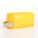 Lightning cosmetic bag, yellow color