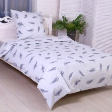 Bed linen 1.5sp the Fly B/Z (Crystiller 145x215cm, pillowcase 70x70cm) Byaz, 120g/m², 100% cotton