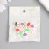 Busina for creativity plastic "Bunny with a bow" mix 0.8x1.3x1.2 cm