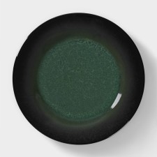 Porcelain plate Verde Notte, D = 24 cm