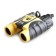 Veber binoculars, 8 × 25 wp, black/yellow color