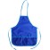 Apron for labor + sleevens, 550 x 440/250 x 160 mm, size M (height 122-158), calligrata blue