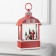Santa Claus and Bear LED figure 14 × 24 × 8 cm, plastic, AAX3 batteries (not in the kit), glow warm white