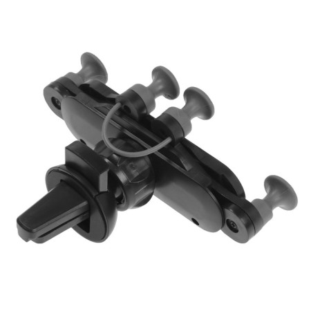 Cartage phone holder to a deflector, selfless 6-9.5 cm, black-4
