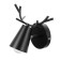 Bra "Lungo" E27 40W black 18x7x9 cm