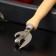 Knock -cutting knife "Traditional", 15.5 × 3.7 cm
