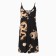 Night shirt female, black color, size 52