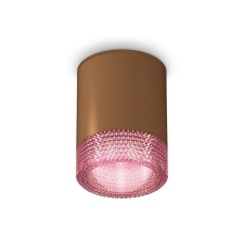 Lumber of the overhead Ambrella Light, XS6304021, MR16 GU5.3 LED 10 watts, coffee sand sand, pink