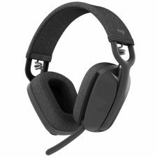 Logitech Zone Vibe 100 headphones, computer, microphone, wireless, black