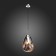 Suspension lamp ST LUCE. SL328.103.01. AEREO. 1x60 watts, E27, 22x22 cm, chromium color