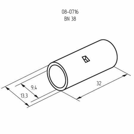L-32mm connective guille, 35mm² (GML (DIN) 35) rexant-1