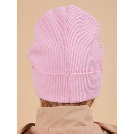 Children's hat, size 48-50, pink color-1