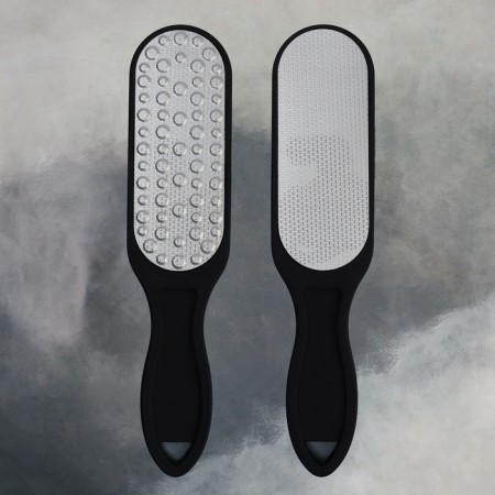 Feet heaps, laser, bilateral, rubberized pen, 25.5 cm, black color-6