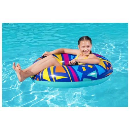 Circle for swimming "Geometry", d = 107 cm, color mix, 36228 Bestway-4