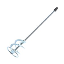 Mixer for paints and plaster mixtures of the tundra, galvanized, hexagonal, 80 x 8 x 400 mm