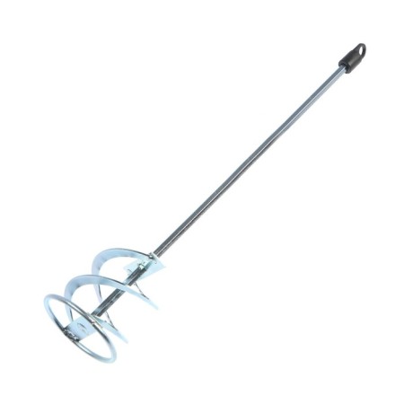 Mixer for paints and plaster mixtures of the tundra, galvanized, hexagonal, 80 x 8 x 400 mm