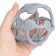 Silicone teething "Sphere", graphite color, Mum & Baby