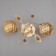 Agnes chandelier 2x40W E27 Gold Model: 2600546