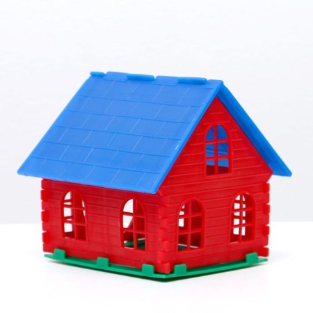 House for a hamster one -story with the base-3