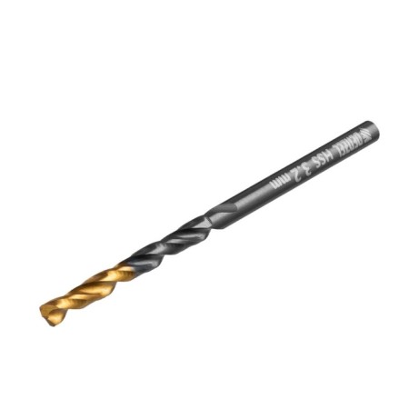 Denzel 717206, 3.2 mm, HSS-Tin, Golden Tip, 10 pcs.-1