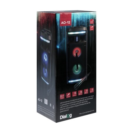 Dialog OSCAR AO-12, 30 W, FM, AUX, USB, BT, Li-Ion 3600 mAh system-11