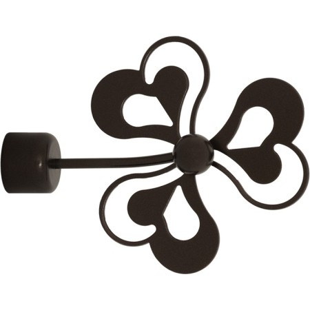 Top "Clover", d = 20 cm, chocolate color