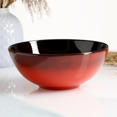 Salad "successful medium" 1l / 18x7.5cm, red