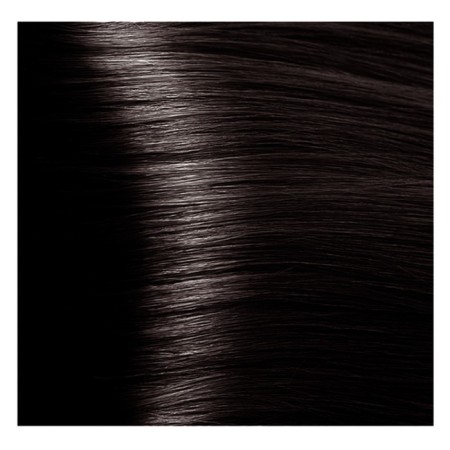 Kapous hair cream with hyaluronic acid, 4.84 brown brownie, 100 ml
