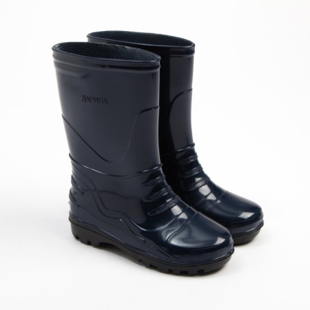 Rubber boots baby, blue color+black, size 29