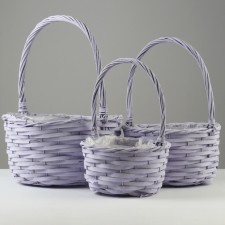 Camping, 31x16/40 cm, 25x14/35 cm, 21x12/30 cm, 3 pcs, lilac, willow