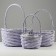 Camping, 31x16/40 cm, 25x14/35 cm, 21x12/30 cm, 3 pcs, lilac, willow