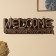 Key of "WelCOME" MDF 31x9.5x3.5 cm