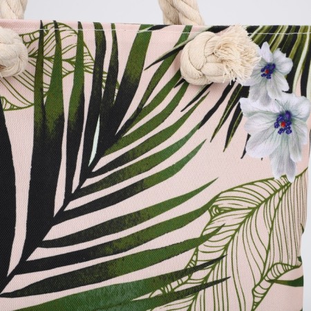 Bag Women's Beach "Plant", 35x40 cm-2