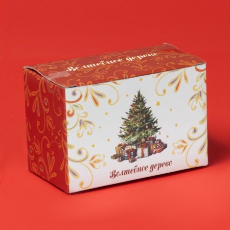 Set for spices New Year's share “Magic tree”, 3 objects: Solonka 130 ml, psyche 130 ml, stand, 16.8 × 12 × 9 cm-5