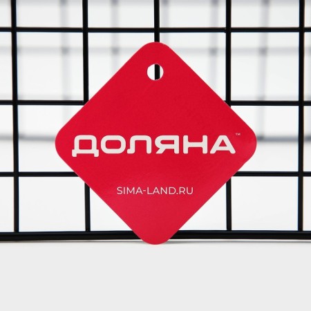 The storage basket "Erin", 28 × 22 × 11 cm, black color-7