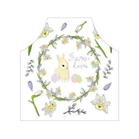 Apron kitchen with a photo print "Easter motifs", adjustable, size OS-2