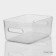 LadOM storage container, 30.5 × 20 × 12 cm, transparent color