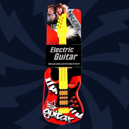 Musical toy - Solo guitar, light and sound effects, works from batteries-5