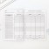 Smart notebook Cashbook A6, 68 sheets “Since March 8. Flamingo "