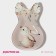 Glass Serving shares "Rabbit", 21 × 13.5 × 1.8 cm
