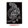 Squirrel engraving with a metallic effect "Gold" A4