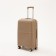 Middle suitcase 24 ", lightning department, code castle, 4 wheels, brown color