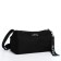 Youth bag with zipper, black color