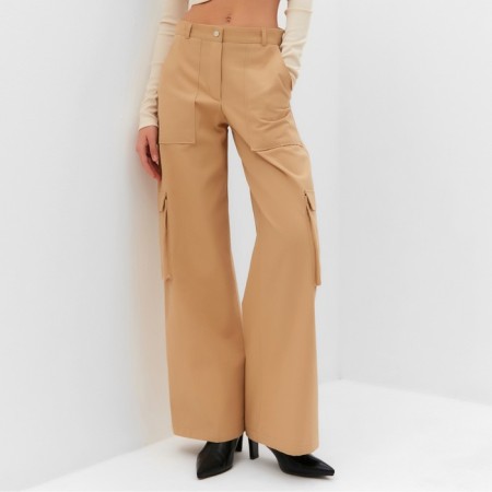 Cargo trousers Women's Mist Base, p. M, beige